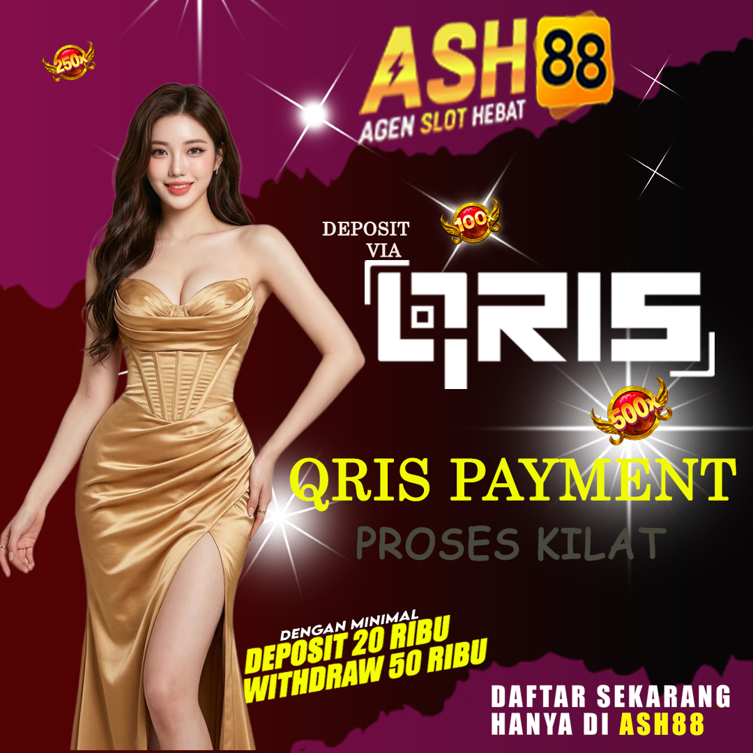 ASH88: Bandar Slot Online Terpercaya Deposit QRIS Terbaru Hari Ini